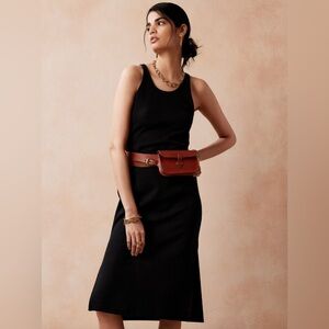 Banana Republic - Relaxed Ribbed Racerback Maxi Dress with Side Slits